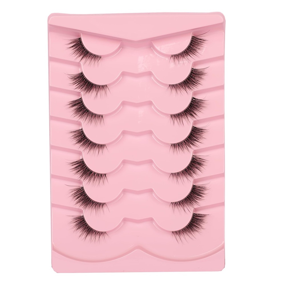Natural Look Black False Eyelashes Set